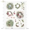 zimowe wianki*winter garlands*Wintergirlanden*guirnaldas de invierno